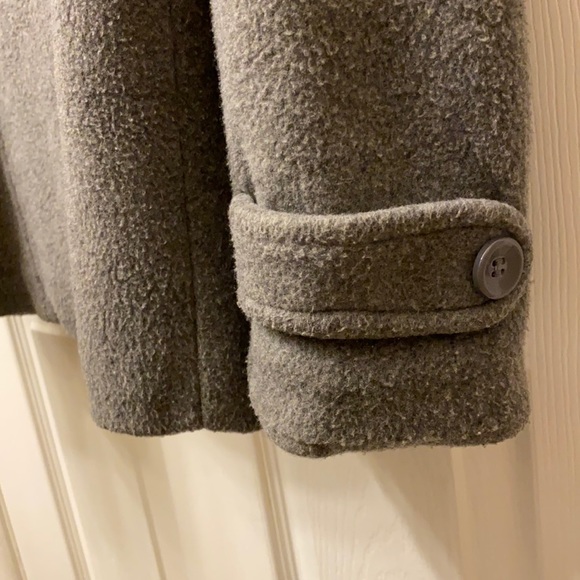 Junior’s Gray Pea Coat - Picture 5 of 12